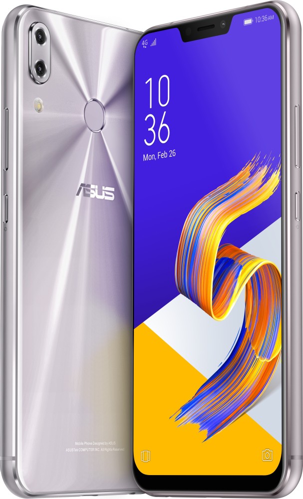 ASUS ZenFone 5Z (Meteor Silver, 128 GB)