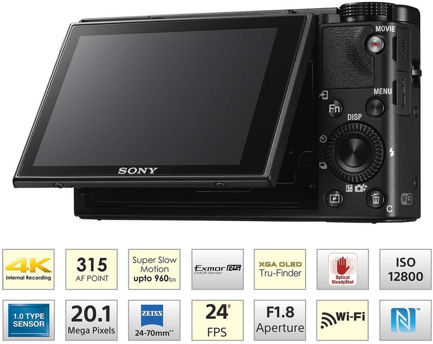 SONY Cybershoot DSC-RX100M5 IN5 Price in India - Buy SONY SONY Cybershoot DSC-RX100M5 IN5 Price in India - Buy SONY