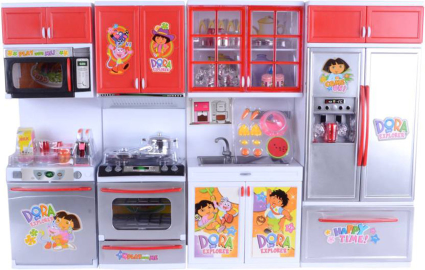 Be you own label DORA BIG KITCHEN ROLE PLAY SET FOR KIDS DORA