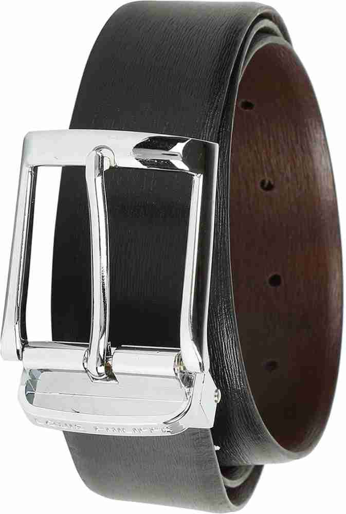 LOUIS PHILIPPE Women Casual Purple Genuine Leather Reversible Belt Purple -  Price in India