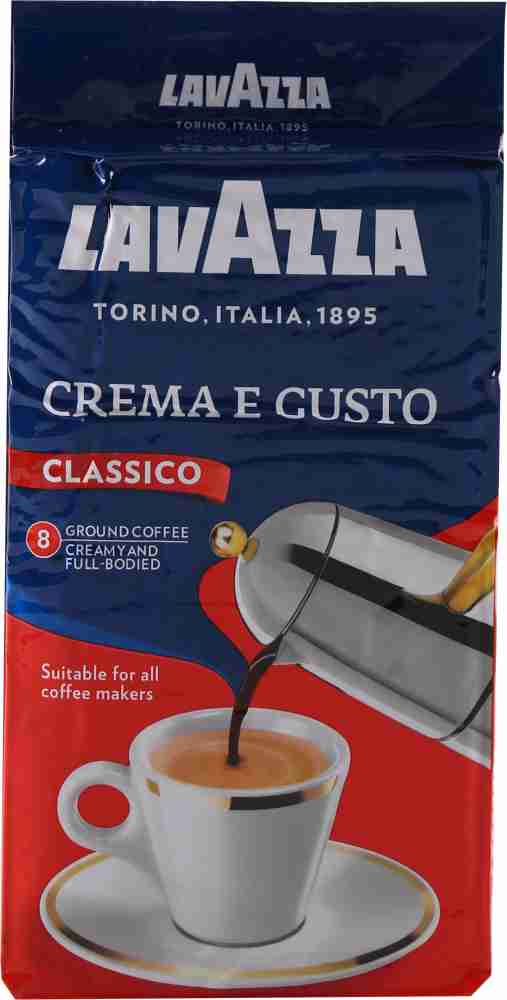 Lavazza Crema E Gusto Ground Coffee 20 Packs x 8.8oz/250g Each