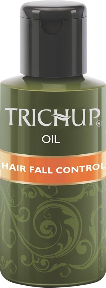 Buy Trichup Hair Fall Control Oil - Enriched with Sesame Oil, Licorice &  Bhringaraj, 0% Mineral Oil & Silicones Online at Best Price of Rs 256.5 -  bigbasket