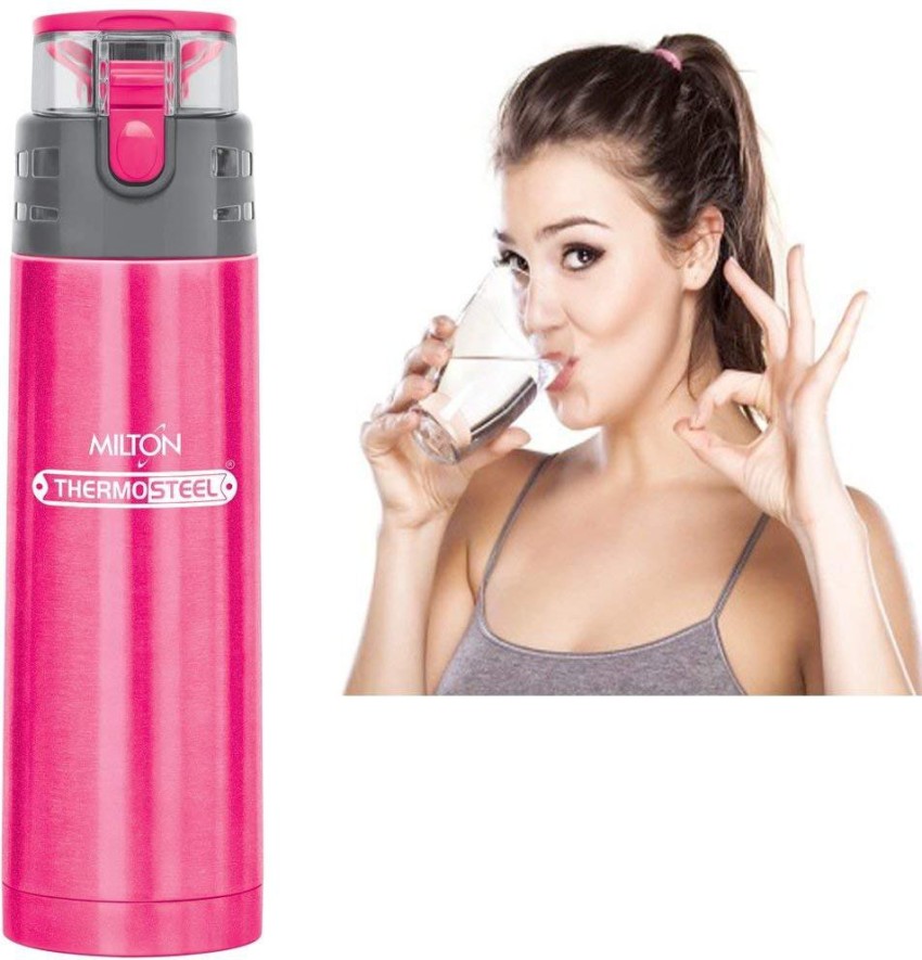 Buy Milton Thermosteel Water Bottle With Jacket - Stainless Steel, 24 Hrs  Hot & Cold Online at Best Price of Rs 1869 - bigbasket