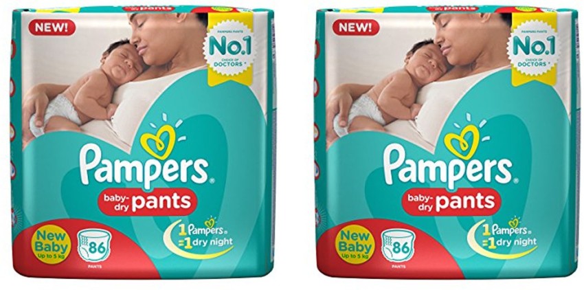 Buy Pampers All round Protection Pants, Small size baby diapers (SM) 86  Count, Lotion with Aloe Vera & Active Baby Taped Diapers, Small size diapers,  (SM) 92 count, taped style custom fit