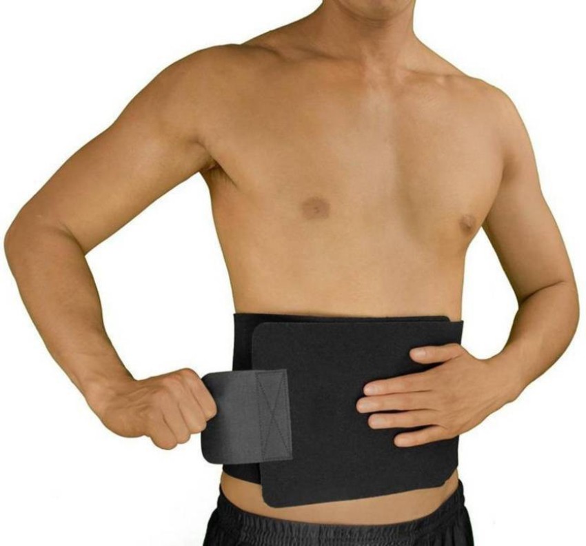 JHA BROTHERS belly fat loss sauna stomach belt elastic waist sweat belt  Slimming Belt (Black) Slimming Belt Price in India - Buy JHA BROTHERS belly  fat loss sauna stomach belt elastic waist