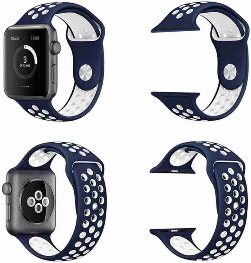 Apple watch nike hot sale blue band