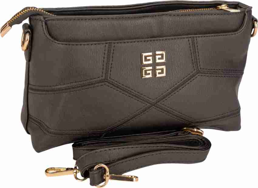 DAKS Black Sling Bag 421 BLACK Price in India Flipkart