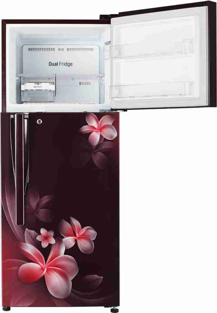 Lg refrigerator double door 260 ltr 5 star new arrivals price