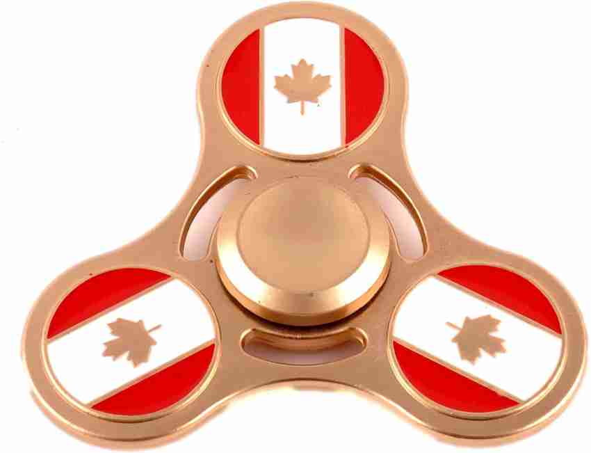 Canada Flag Fidget Spinner Metal Toy