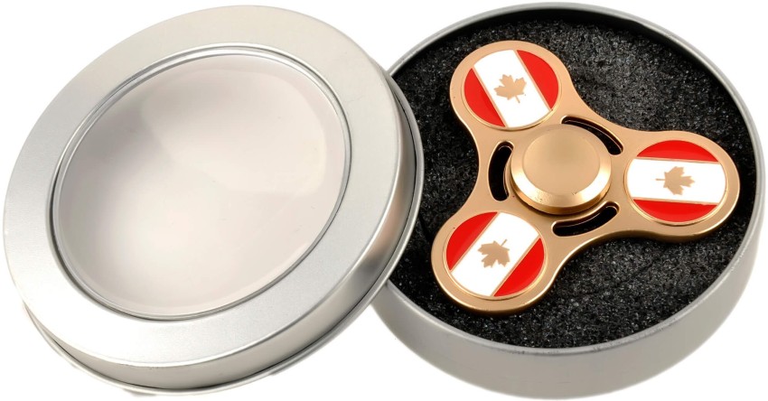 Canada Flag Fidget Spinner Metal Toy