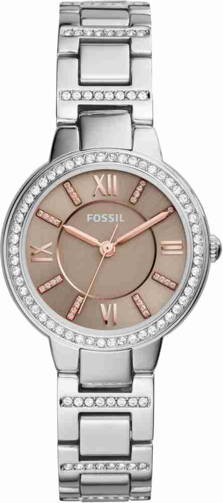 FOSSIL VIRGINIA Analog Watch For Women Buy FOSSIL VIRGINIA Analog Watch For Women ES4147I Online at Best Prices in India Flipkart