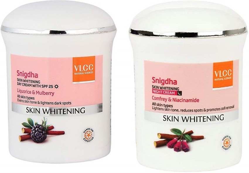 VLCC Snigdha Skin Whitening Day Cream SPF 25 50g Night Cream