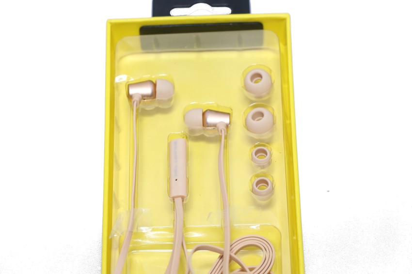 Smart gold earphone new arrivals