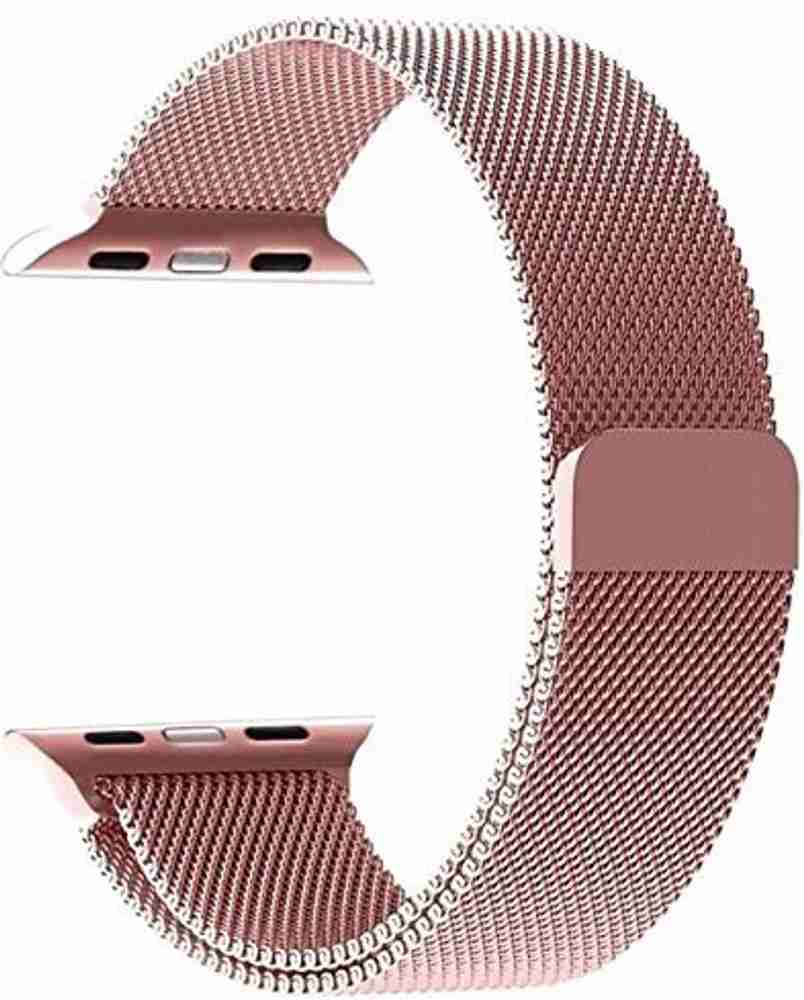 Midkart Original 42 mm Rose Gold Milanese Loop Magnetic Stainless