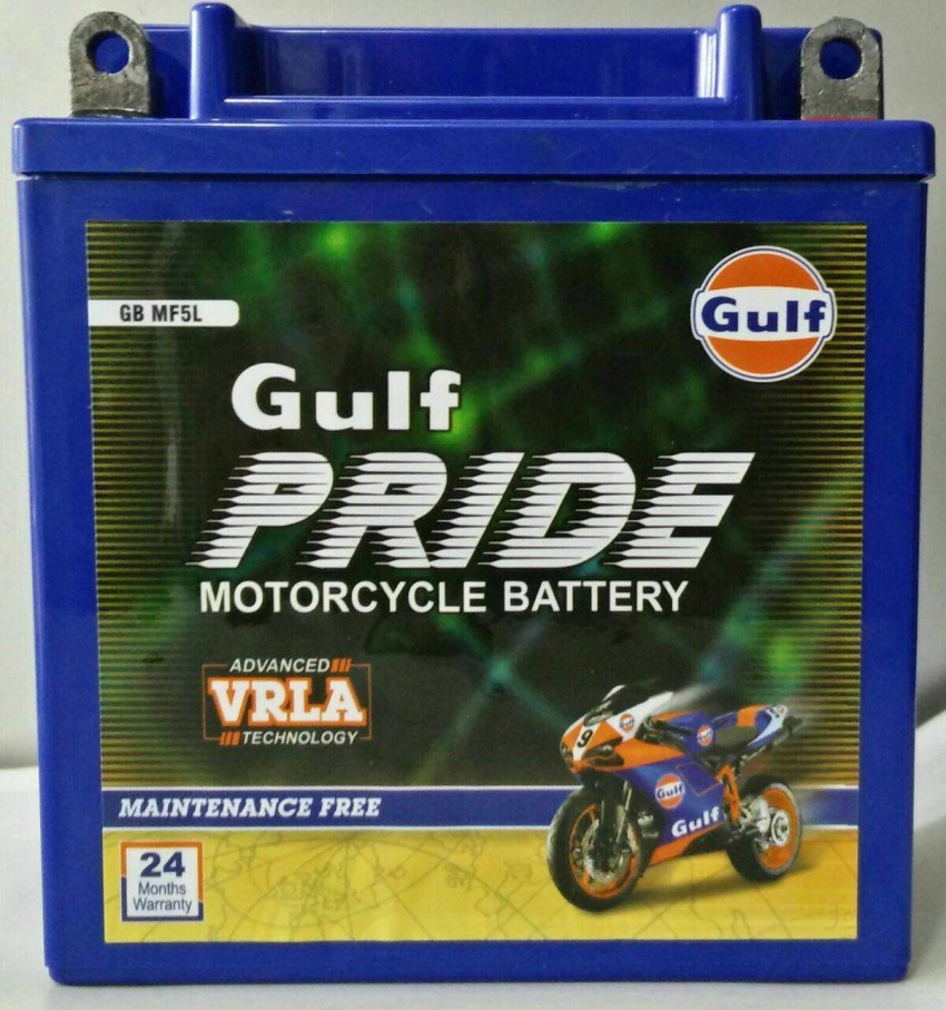 gulf battery price for bike