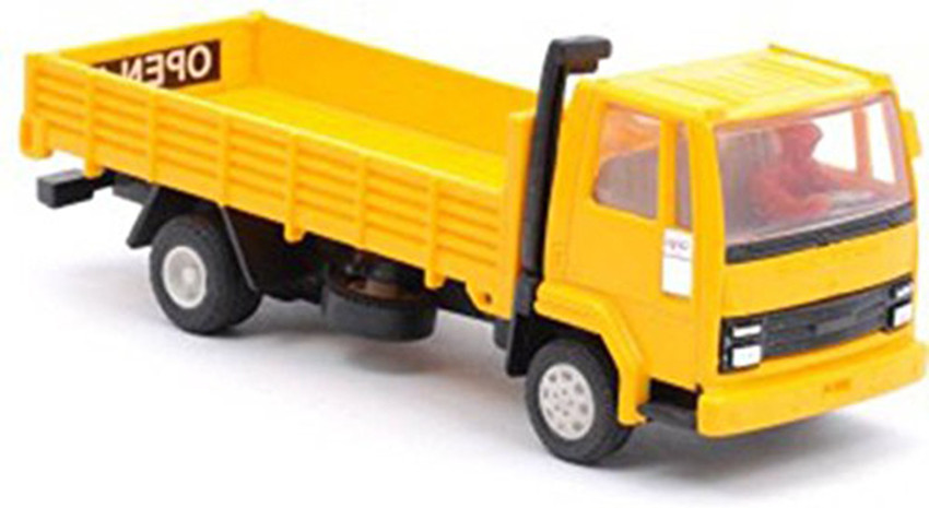 M Max CENTY TOY ASHOK LEYLAND CARGO TRUCK WITH DCM OPEN TRUCK PULL