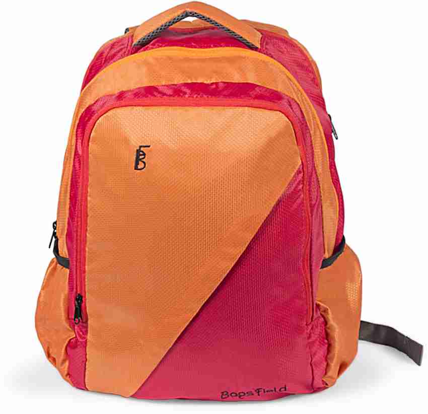 Orange brand school bags discount