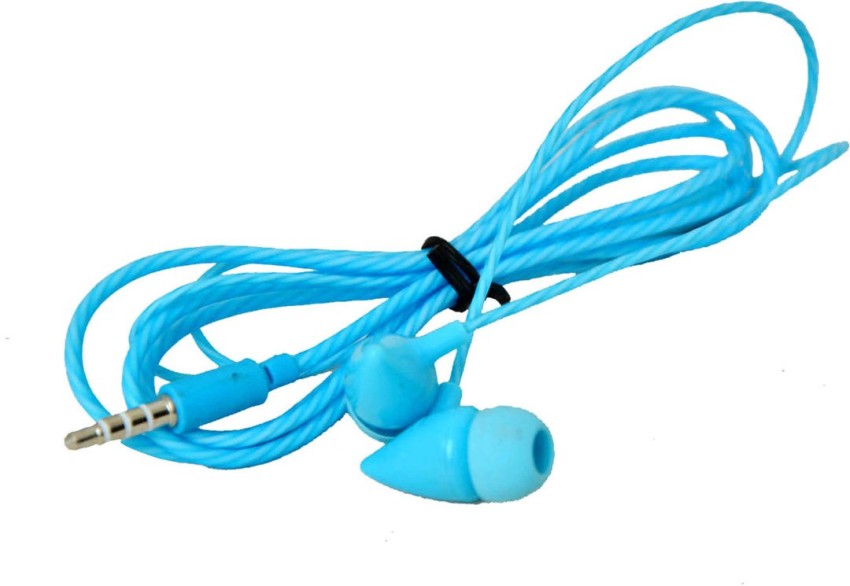 OFFENDER SKY BLUE HEADPHONE WITH MIC AND GREAT BASS Wired Headset