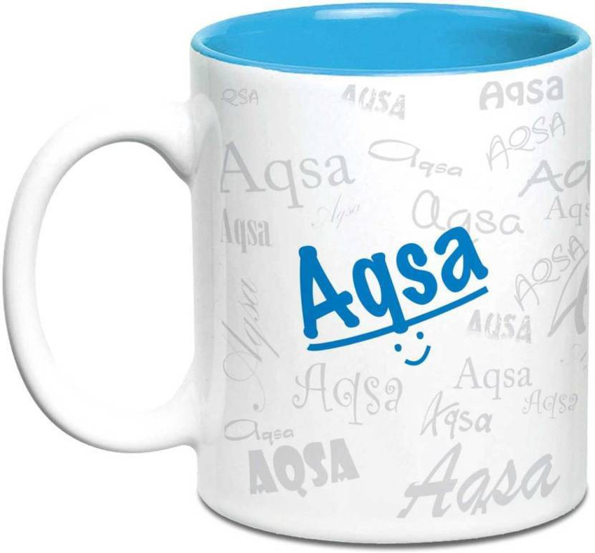 Aqsa on sale name keychain