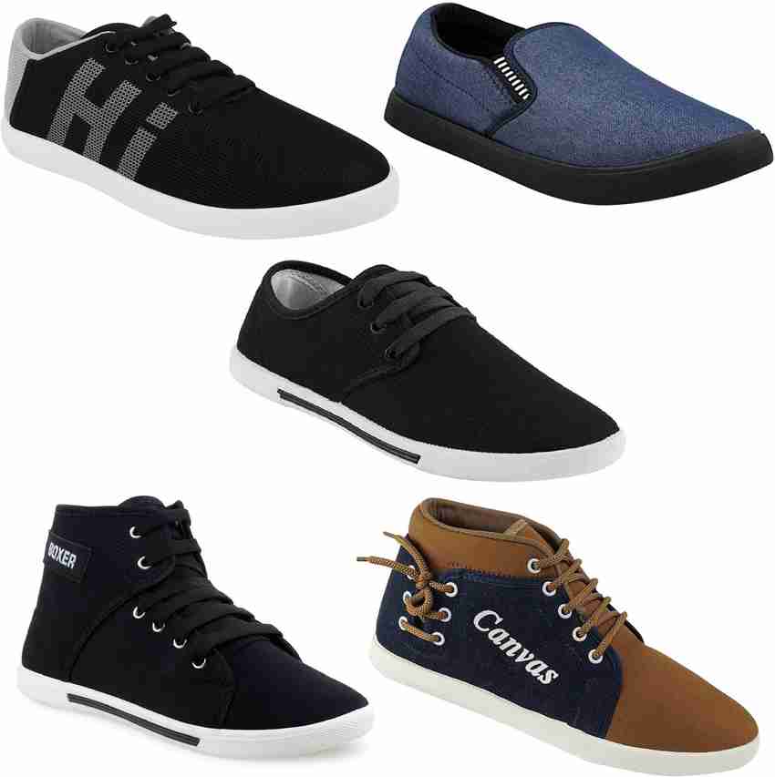 Chevit Combo Pack of 5 Casual Shoes (Loafers u0026 Sneakers Shoes) For Men -  Buy Chevit Combo Pack of 5 Casual Shoes (Loafers u0026 Sneakers Shoes) For Men  Online at Best Price -