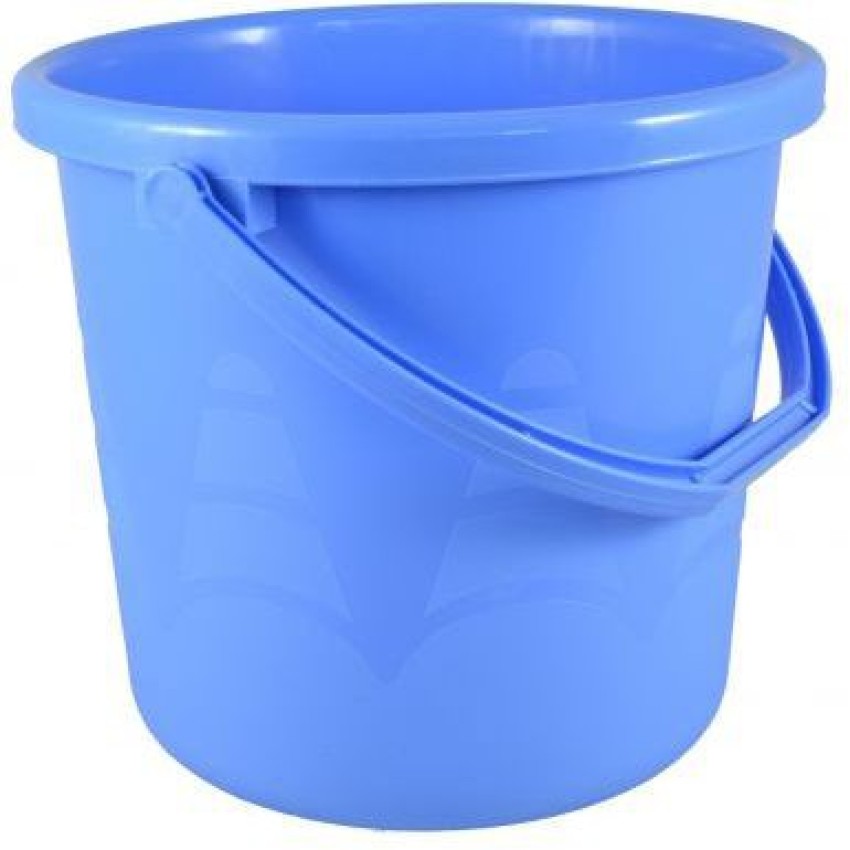 Heart Home Multipurpose Plastic Bucket with Lid 18 LTR  (Blue)-25_F_HHOME15232 18 L Plastic Bucket Price in India - Buy Heart Home  Multipurpose Plastic Bucket with Lid 18 LTR (Blue)-25_F_HHOME15232 18 L  Plastic