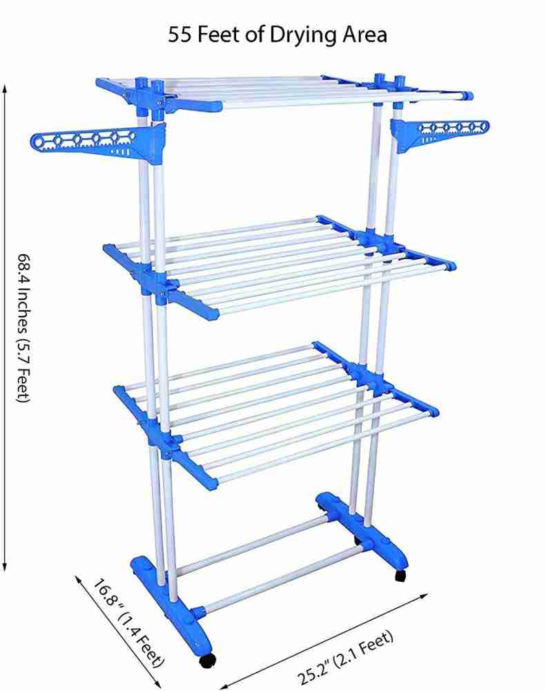 Best 4U Steel Floor Cloth Dryer Stand ms2poll Price in India Buy Best 4U Steel Floor Cloth Dryer Stand ms2poll online at Flipkart