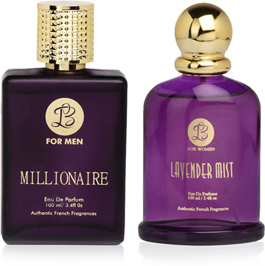 Buy LB Perfume LB MILLIONAIRE AND LB LAVENDER MIST PERFUME FOR MEN