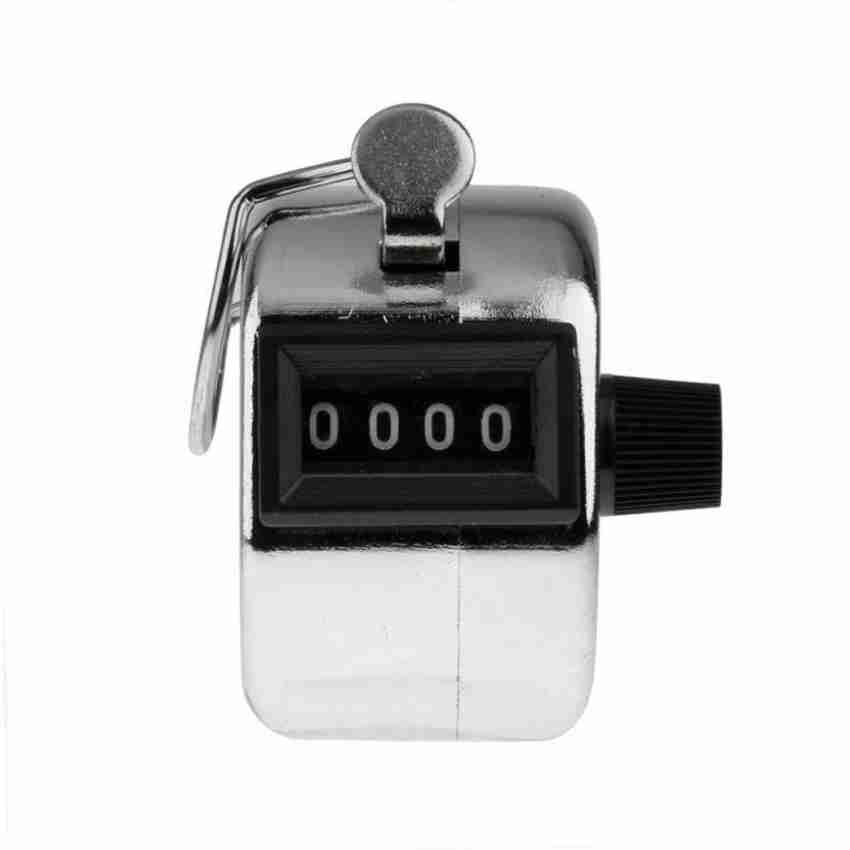 Handheld Portable 4 Digit Finger Clicker Sports Hand Tally Counter