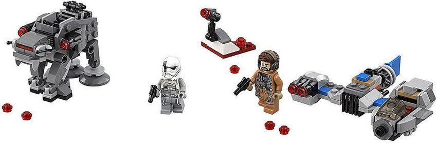 LEGO Ski Speeder vs. First Order Walker Microfighters 75195 For 6 Years 216 Pcs Ski Speeder vs. First Order Walker Microfighters 75195 For 6 Years 216 Pcs Buy