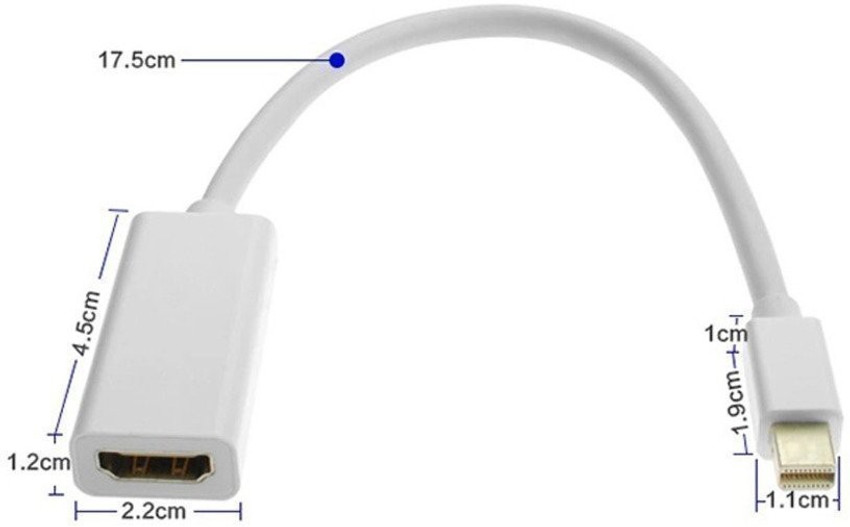 Adaptador mac a hot sale hdmi