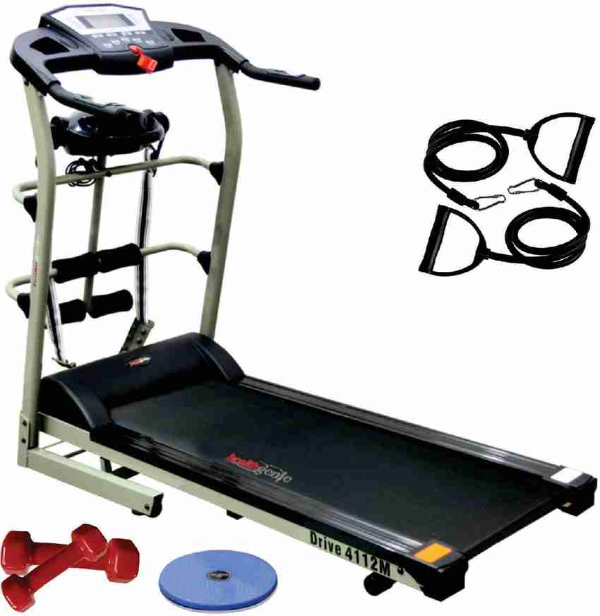 Healthgenie 6in1 Motorized Treadmill 4112M with Massager Tummy