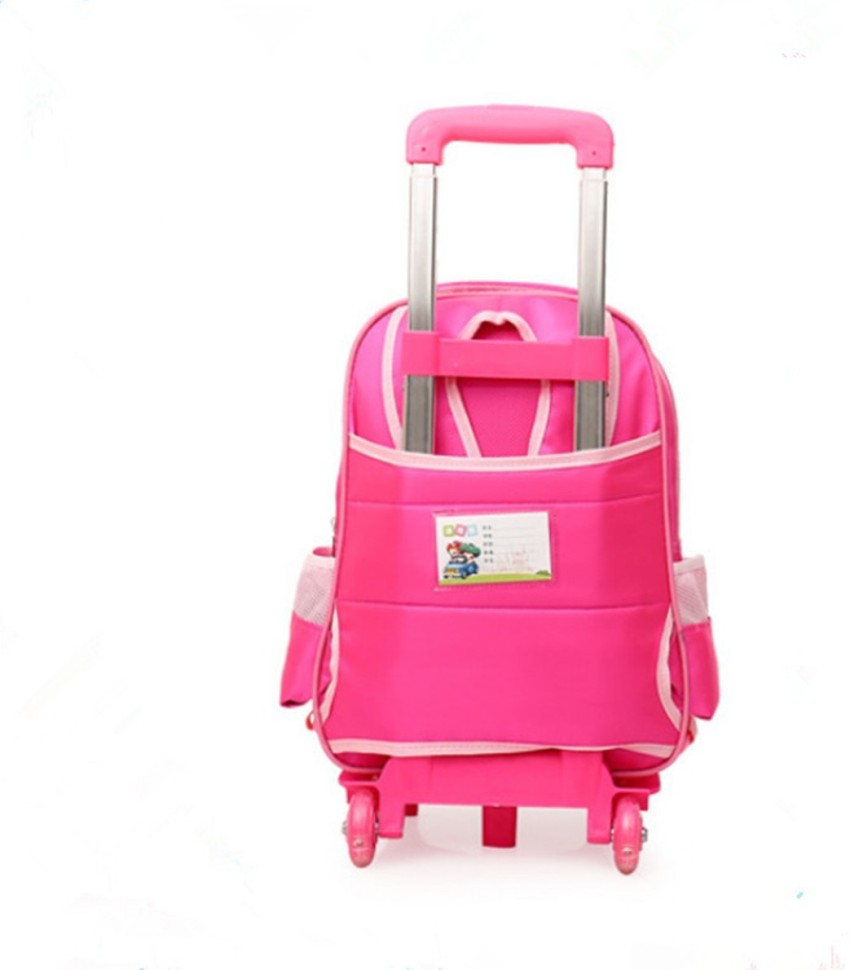 School trolley bags for girl hot sale