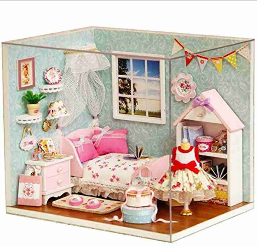 Diy miniature doll outlet bedroom