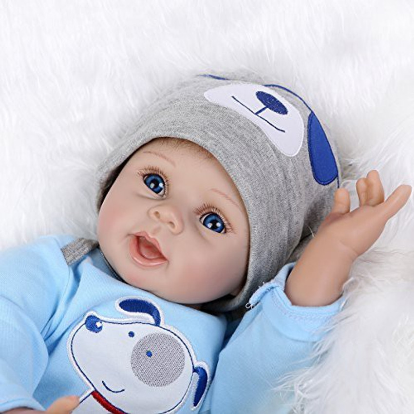 Generic NPK 2018 New Handmade Soft Vinyl Newborn Silicone Dolls