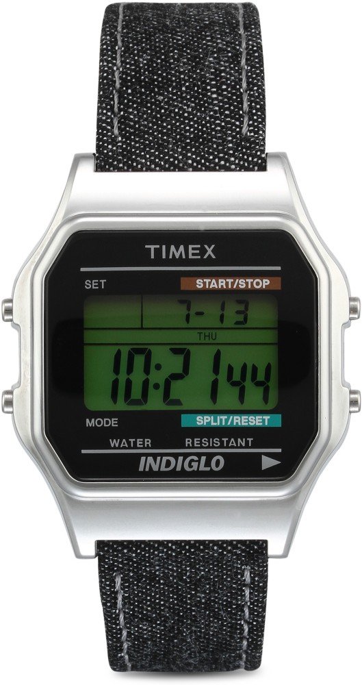 Timex digital sale indiglo