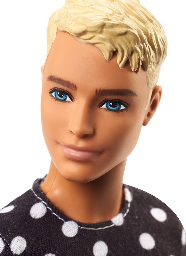 Barbie ken doll discount with real hair