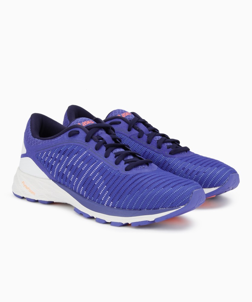 Asics DynaFlyte 2 Running Shoes For Women Buy BLUE PURPLE WHITE INDIGO BLUE Color Asics DynaFlyte 2 Running Shoes For Women Online at Best Price Shop Online for Footwears in India Flipkart