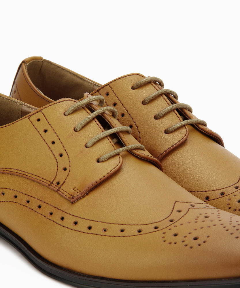 V Dot by Van Heusen Formal Shoes For Men Buy TAN Color V Dot by