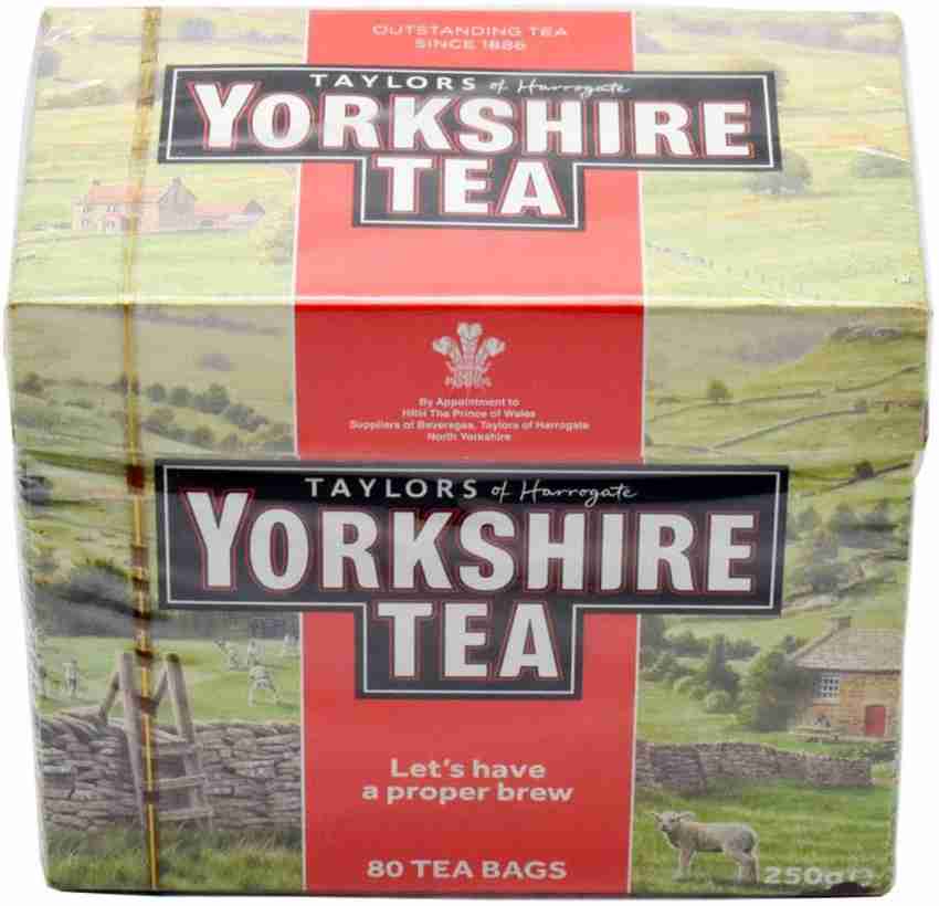 Taylors of Harrogate Yorkshire Gold Tea Bags 80 per pack - Pack of 2