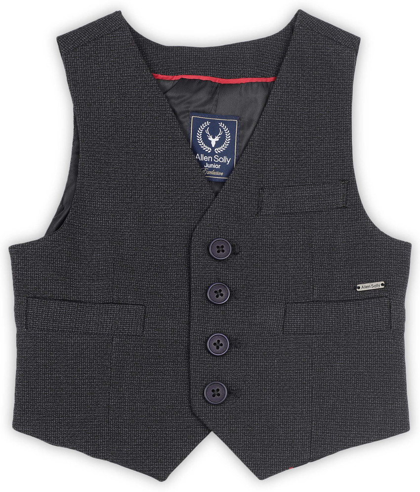 Allen Solly Junior Self Design Boys Waistcoat Buy Blue Allen Solly Junior Self Design Boys Waistcoat Online at Best Prices in India Flipkart