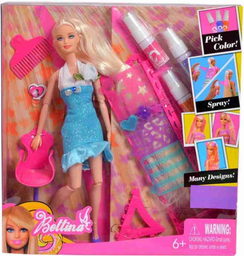Barbie hair cheap colour set
