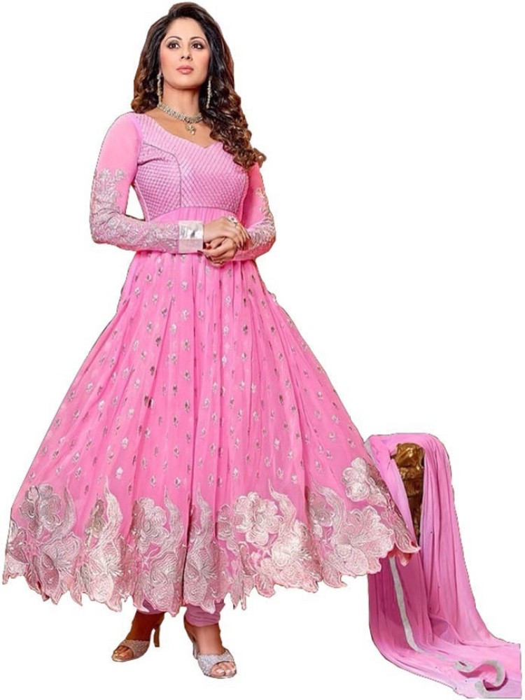 FabTag Kali Fashion Cotton Blend Embroidered Salwar Suit Material Price in India Buy FabTag Kali Fashion Cotton Blend Embroidered Salwar Suit Material online at Flipkart