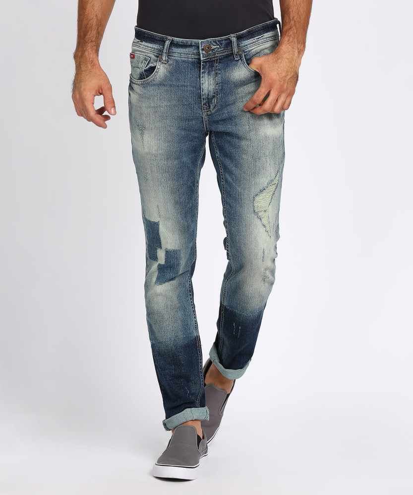 LEE COOPER Slim Men Blue Jeans Buy INDIGO LEE COOPER Slim Men