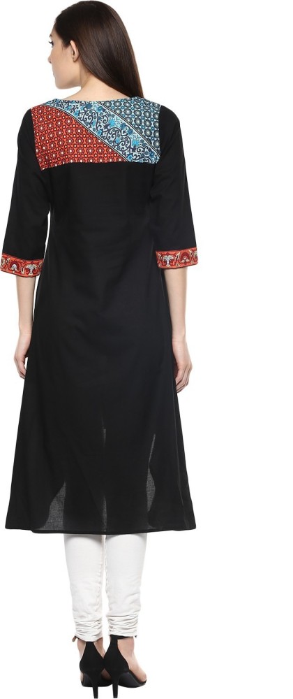 FabTag Krapal Women Tribal Asymmetric Kurta Buy FabTag