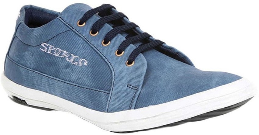 Blue colour clearance casual shoes