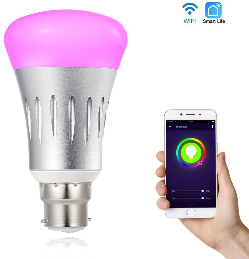 App controlled top light bulbs