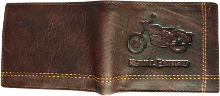 ROYAL ENFIELD Men Casual Tan Genuine Leather Wallet Tan - Price in India |  Flipkart.com