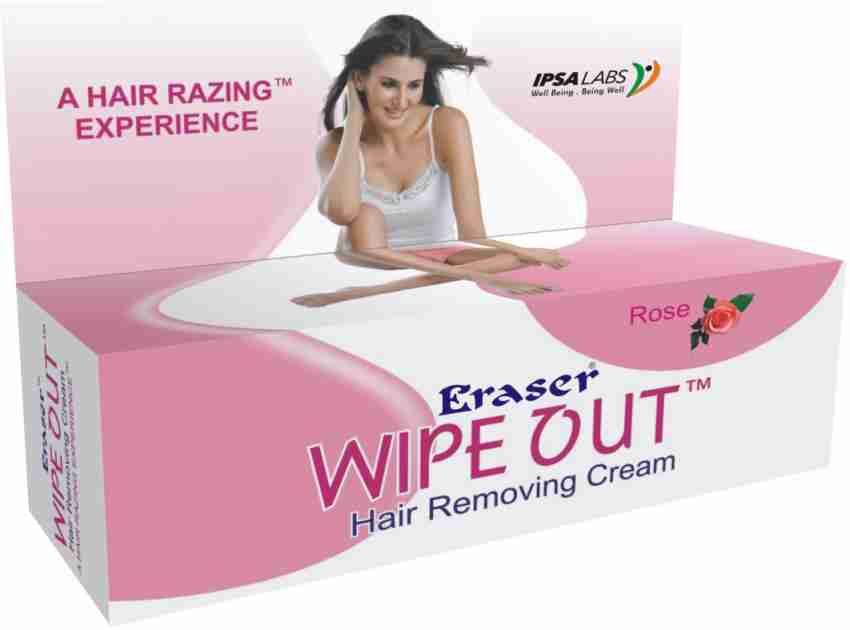 Eraser Wipe Out Hair Removing Cream Rose Cream Price in