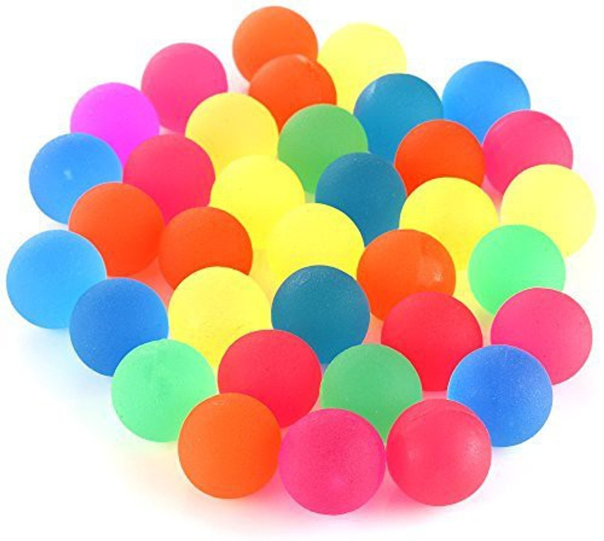 Neon bouncy 2024 balls