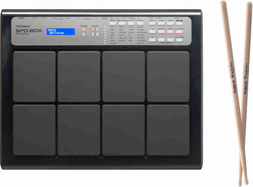 Roland SPD 20X BK Digital Percussion Pad with V Drums Sticks Octapad Price in India Buy Roland SPD 20X BK Digital Percussion Pad with V Drums Sticks Octapad online at Flipkart